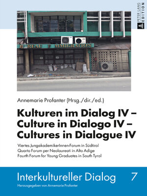 cover image of Kulturen im Dialog IV--Culture in Dialogo IV--Cultures in Dialogue IV